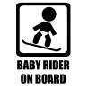 BABY RIDER ON BOARD 002