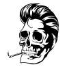 TETE DE MORT SKULL SMOKING 001