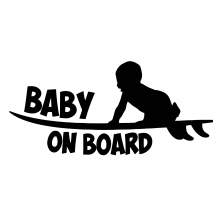 BABY SURFER ON BOARD 002