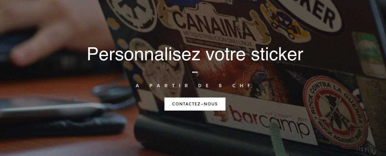 Créer votre sticker sur mesure Créer votre sticker sur mesure